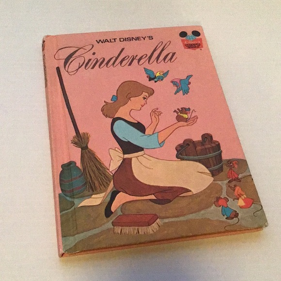 Vintage Cinderella kids book Disney's Wonderful World of Reading 1974 - Picture 2 of 12